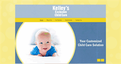 Desktop Screenshot of kelleysexclusivechildcare.com